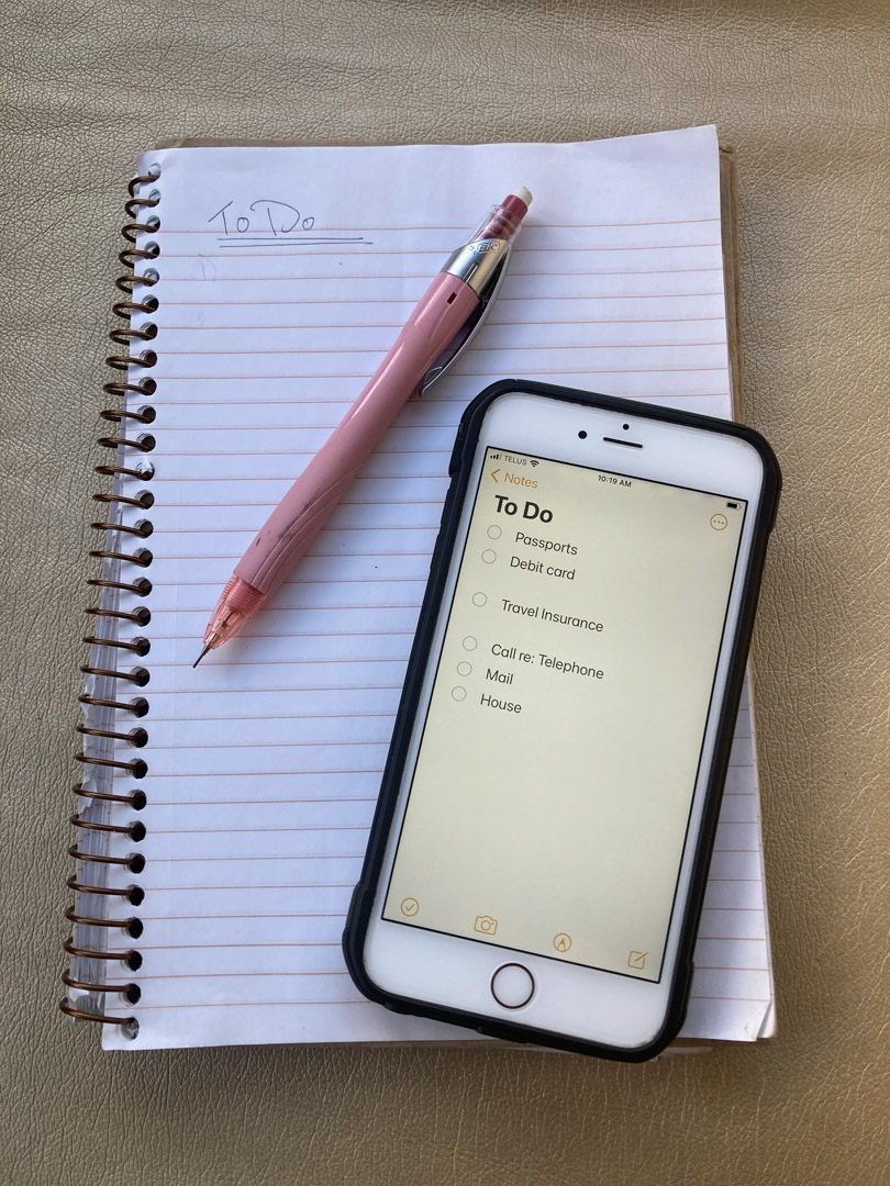 Check Lists To Do Lists